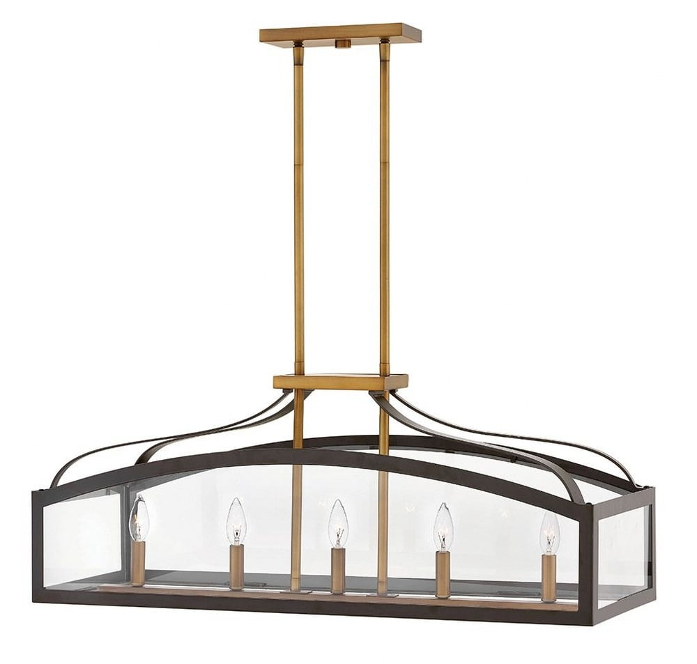 Hinkley Lighting Clarendon 5 - Light Chandelier in  Bronze