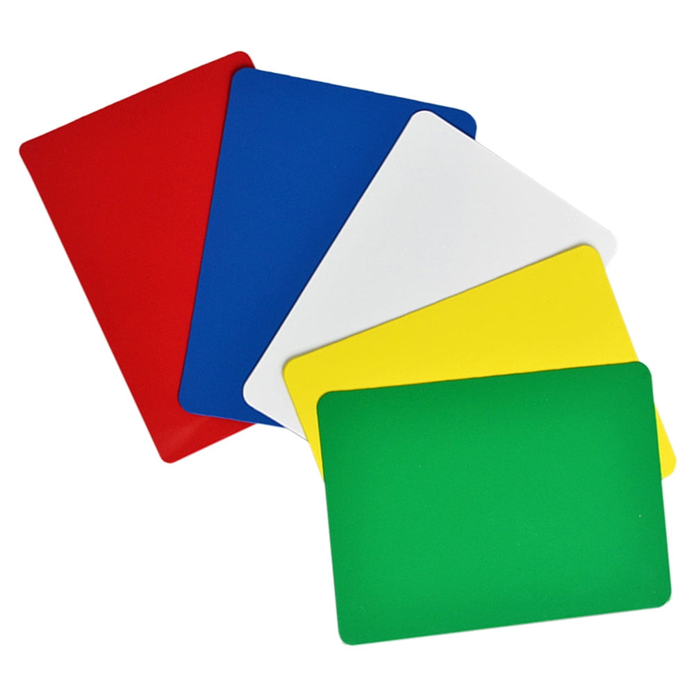 OFFIGAM Poker Cut Cards Assorted Color For Gaming Tables 5Pcs