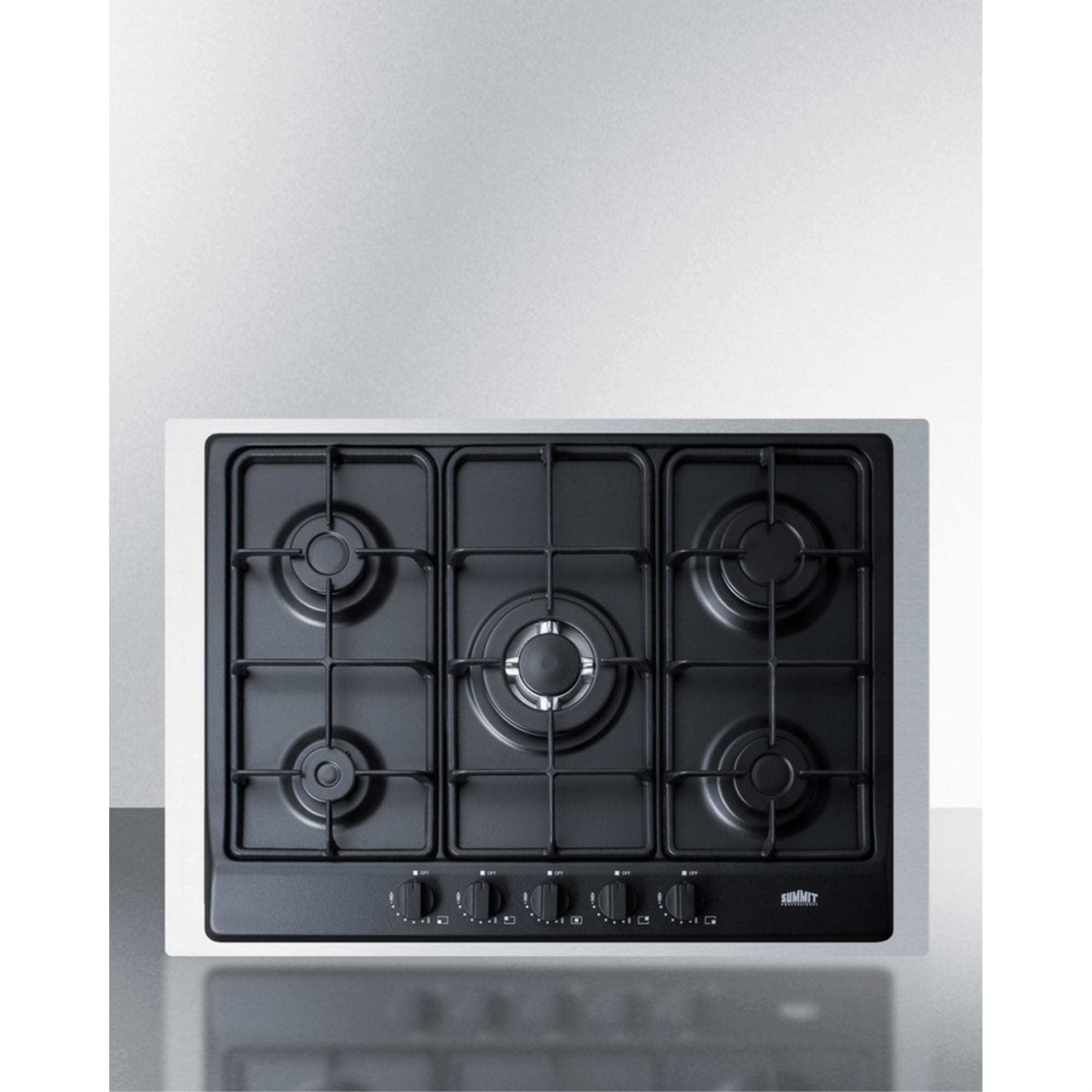 Summit Appliance 30" Gas 5 Burner Cooktop
