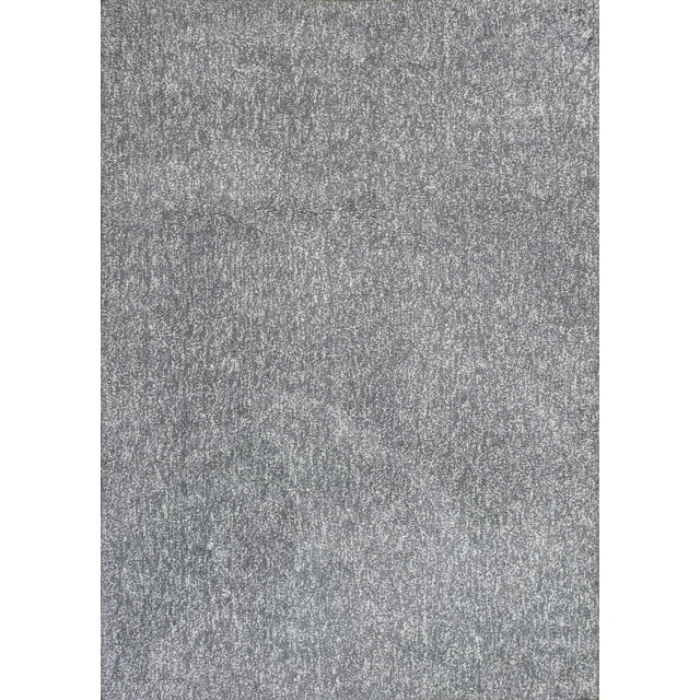 5'x7' Grey Heather Indoor Shag Rug