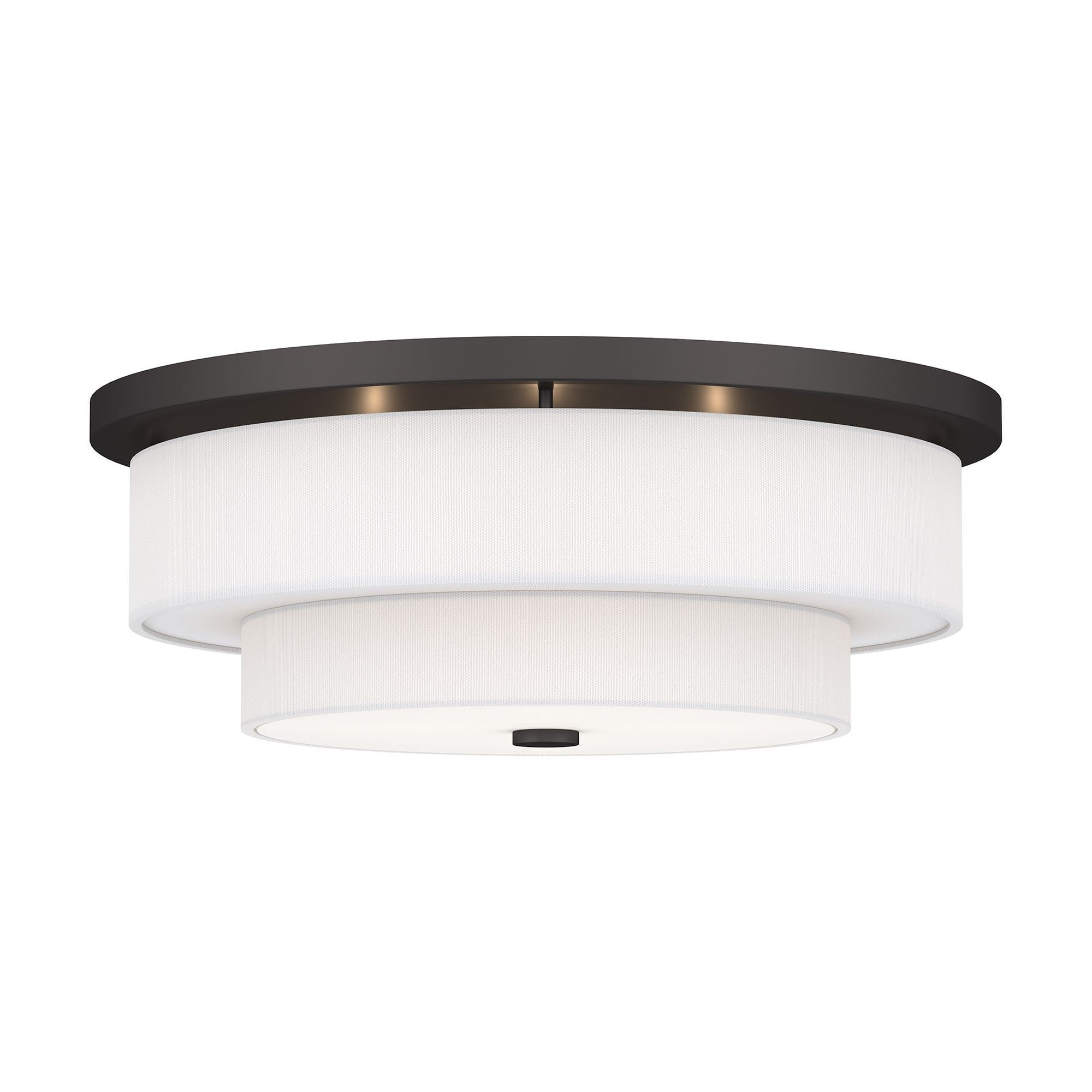 Livex Lighting Meridian 4 - Light Flush Mount in  Bronze