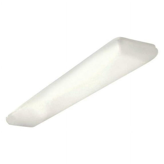 51.25 in. Fluorescent Lighting Series Overhead Two Puff Light, White