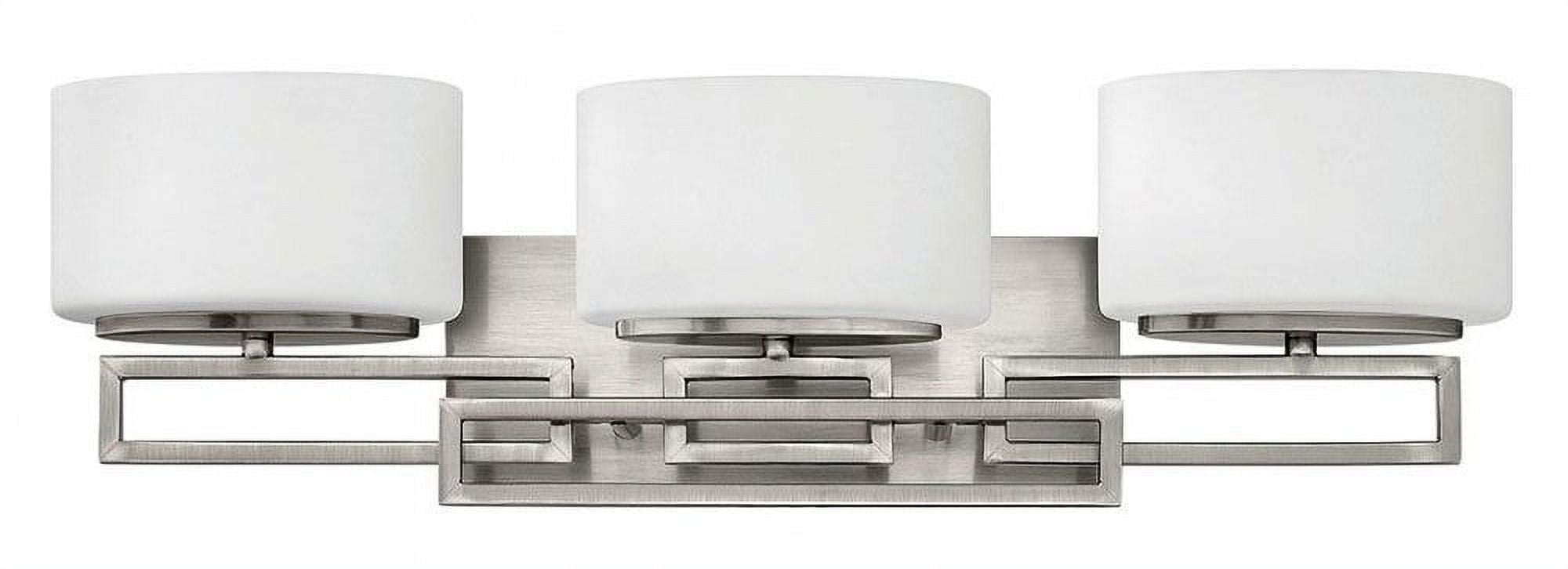 5103AN-LED-Hinkley Lighting-Lanza - 3 Light Bath Vanity in Transitional Style - 25 Inches Wide by 6.75 Inches High-Antique Nickel Finish-LED Lamping