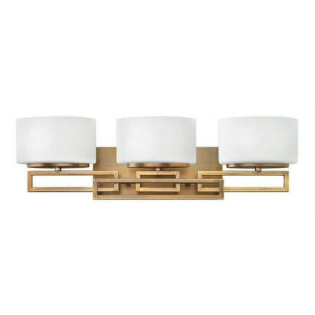 5103BR-LED-Hinkley Lighting-Lanza - 3 Light Bath Vanity in Transitional Style - 25 Inches Wide by 6.75 Inches High-Brushed Bronze Finish-LED Lamping