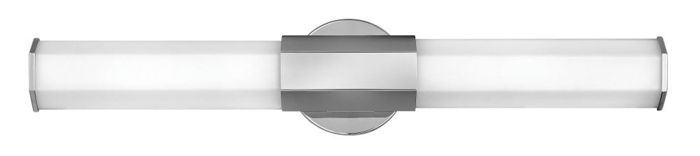 32W Led Medium Bath Vanity In Modern Style 26 Inches Wide By 5 Inches High-Polished Nickel Finish Hinkley Lighting 51152Pn