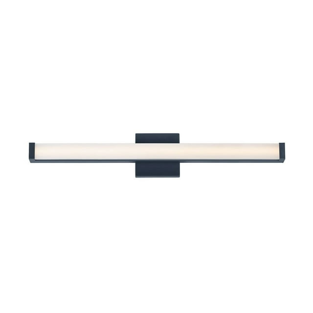 52004BK-Maxim Lighting-Spec-LED Bath Vanity Light-Minimalistic Contemporary Style-Black Finish-30 Inch Size