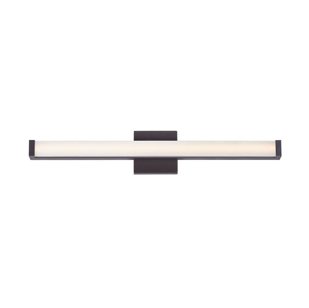 52004BZ-Maxim Lighting-Spec-LED Bath Vanity Light-Minimalistic Contemporary Style-Bronze Finish-30 Inch Size
