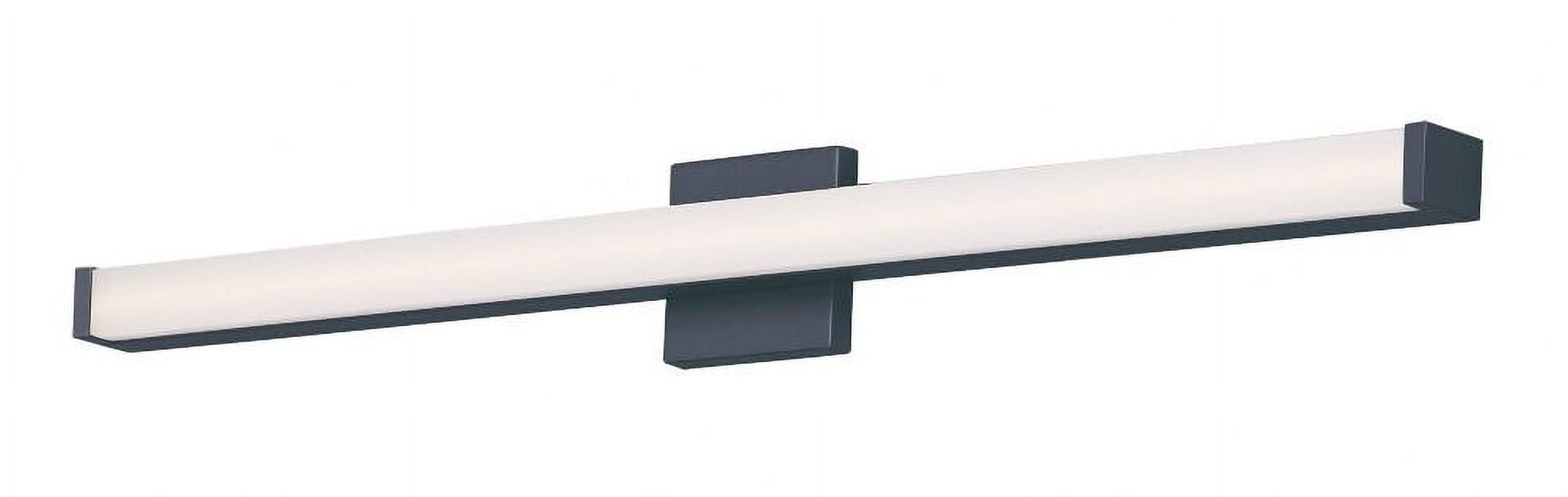 52006BK-Maxim Lighting-Spec-LED Bath Vanity Light-Minimalistic Contemporary Style-Black Finish-36 Inch Size