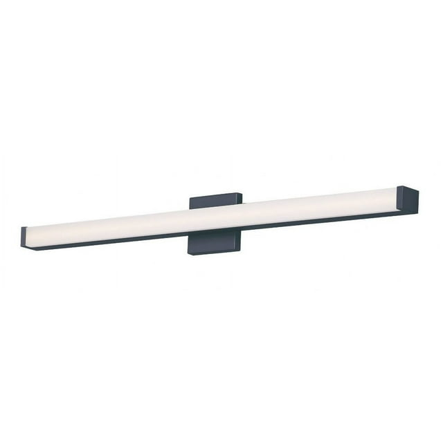 52006BK-Maxim Lighting-Spec-LED Bath Vanity Light-Minimalistic Contemporary Style-Black Finish-36 Inch Size