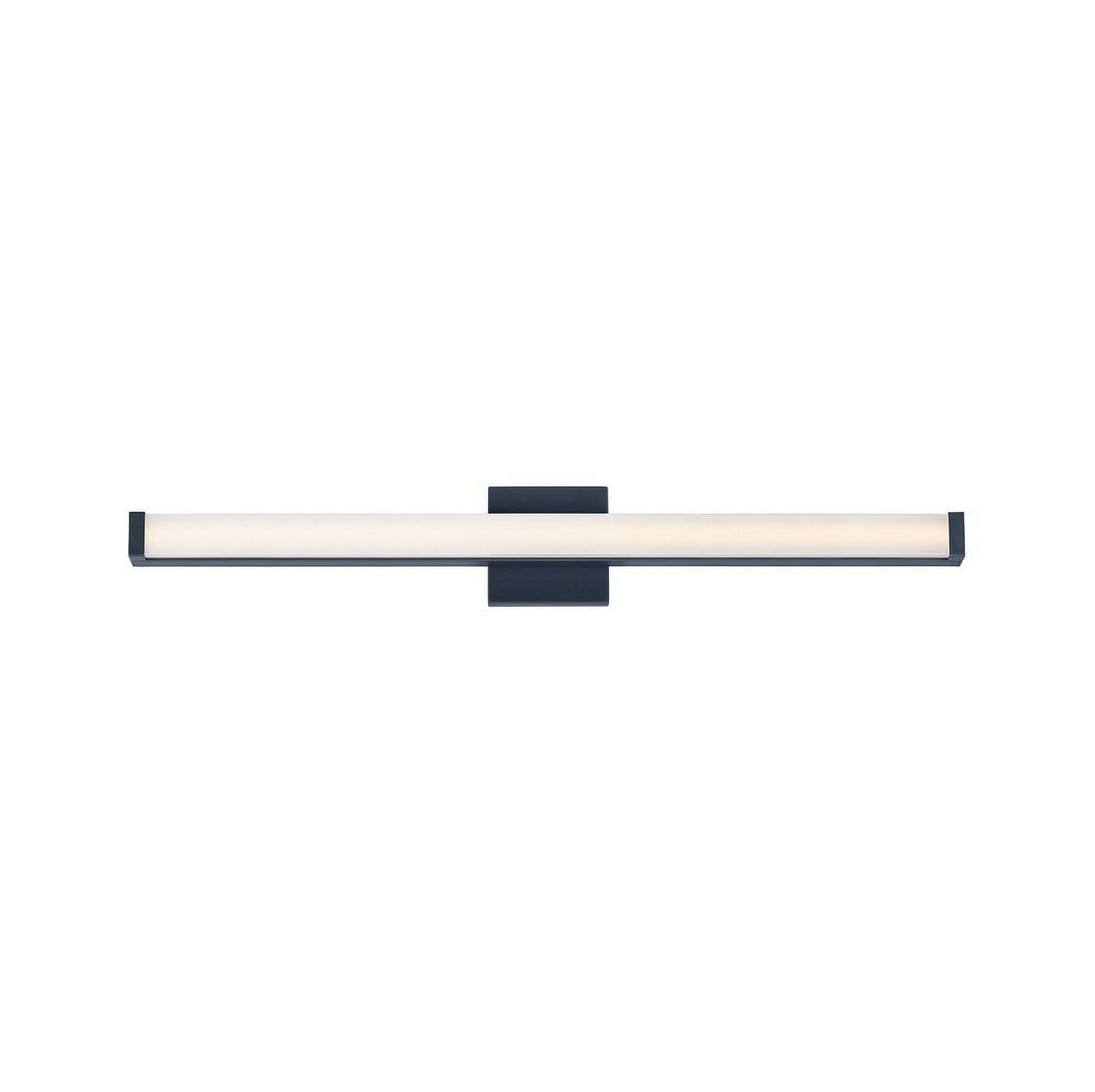 52006BK-Maxim Lighting-Spec-LED Bath Vanity Light-Minimalistic Contemporary Style-Black Finish-36 Inch Size