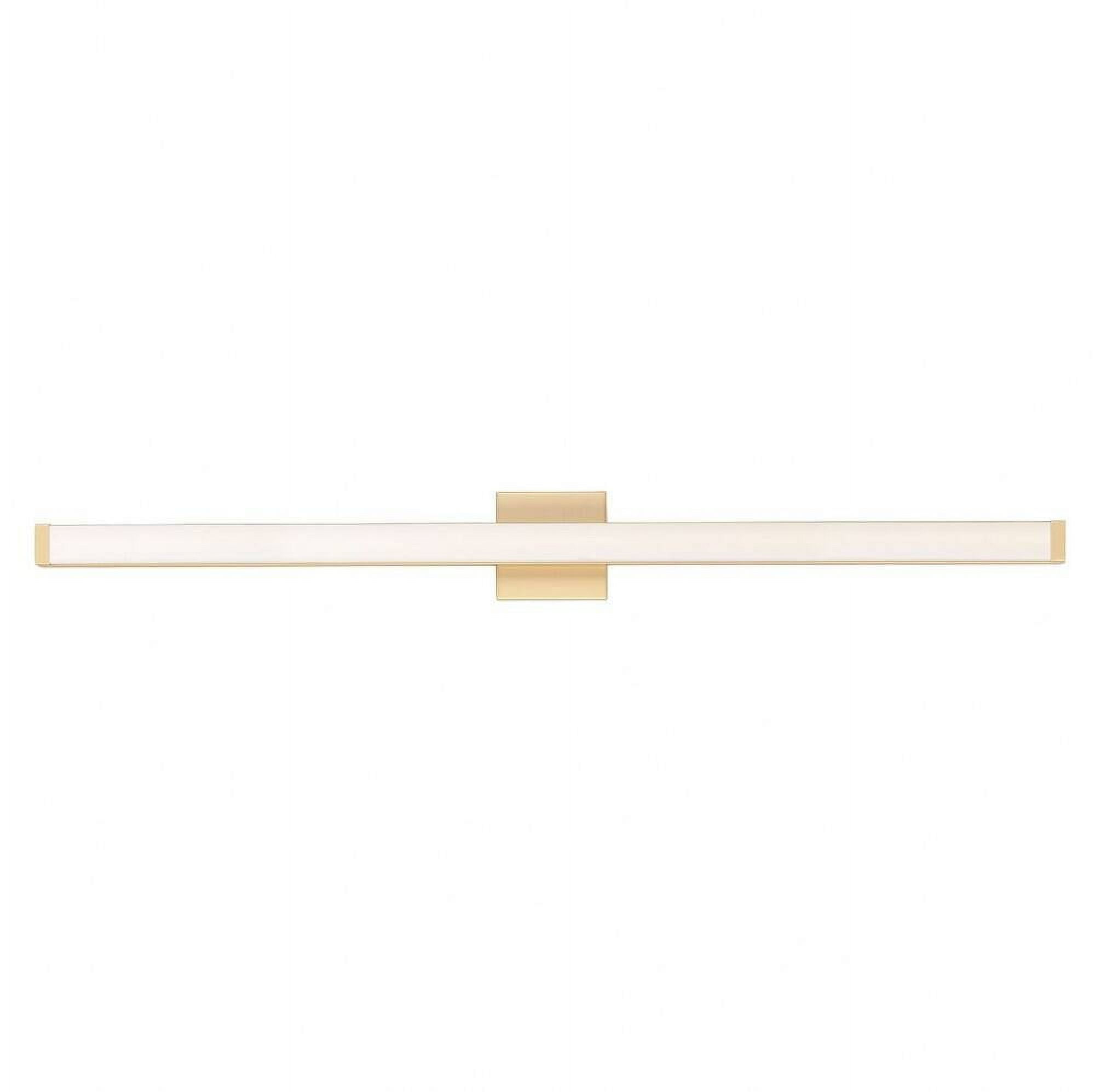 52008GLD-Maxim Lighting-Spec-LED Bath Vanity Light-Minimalistic Contemporary Style-Gold Finish-48 Inch Size