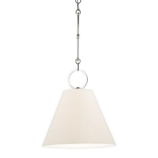 5612-PN-Hudson Valley Lighting-Altamont - One Light Pendant - 12.25 Inches Wide by 12.75 Inches High-Polished Nickel Finish    -Traditional