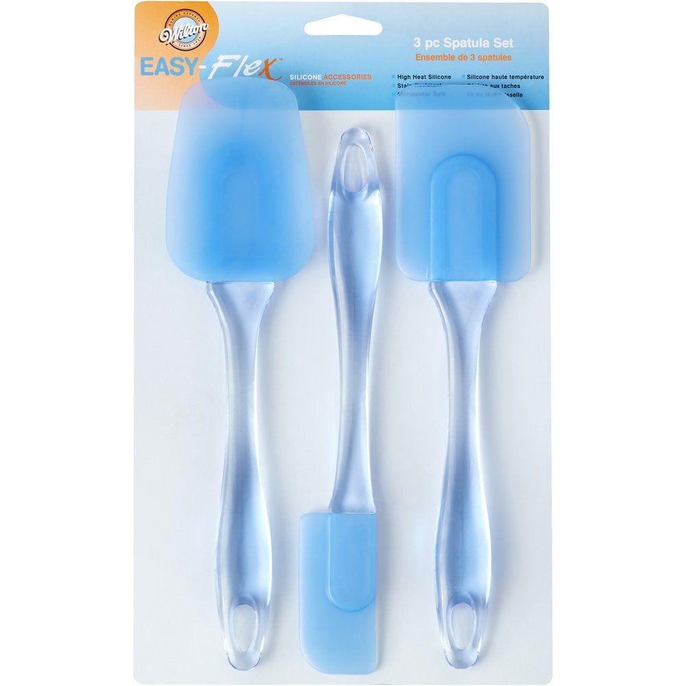 Wilton Easy-flex Silicone Spatula Set (Pack of 3)