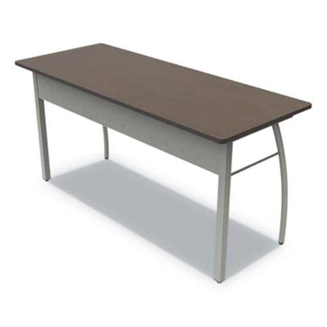 Trento Line Rectangular Desk 59.13" x 23.63" x 29.5", Cherry