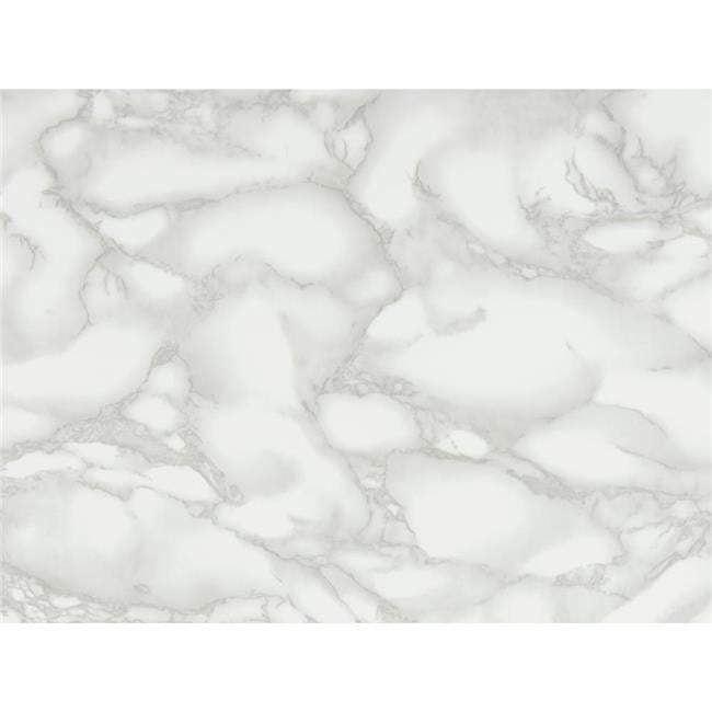 Fablon FAB10099 590 x 17.71 in. Marble White Adhesive Film