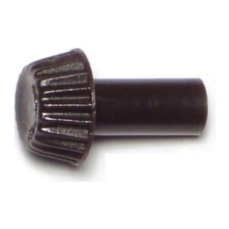 #6-32 Black Plastic Coarse Thread Lamp Turn Knobs (10 pcs.)