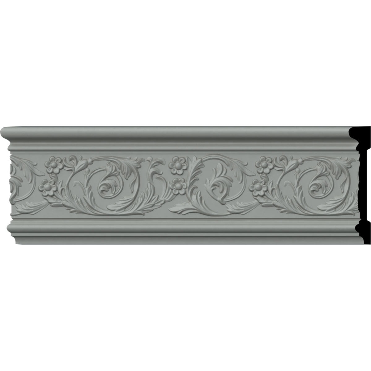 Ekena Millwork 6"H x 1 1/8"P x 94 1/2"L Kinsley Panel Moulding