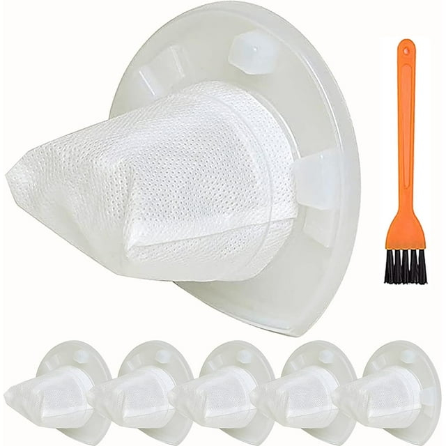 6 Pack Replacement Filter Compatible with Black & Decker Hand Vacuum Cordless Vacuum VF110 CHV1410L, CHV1410, CHV9610, CHV1210, CHV1410B, CHV1510, BDH2000L