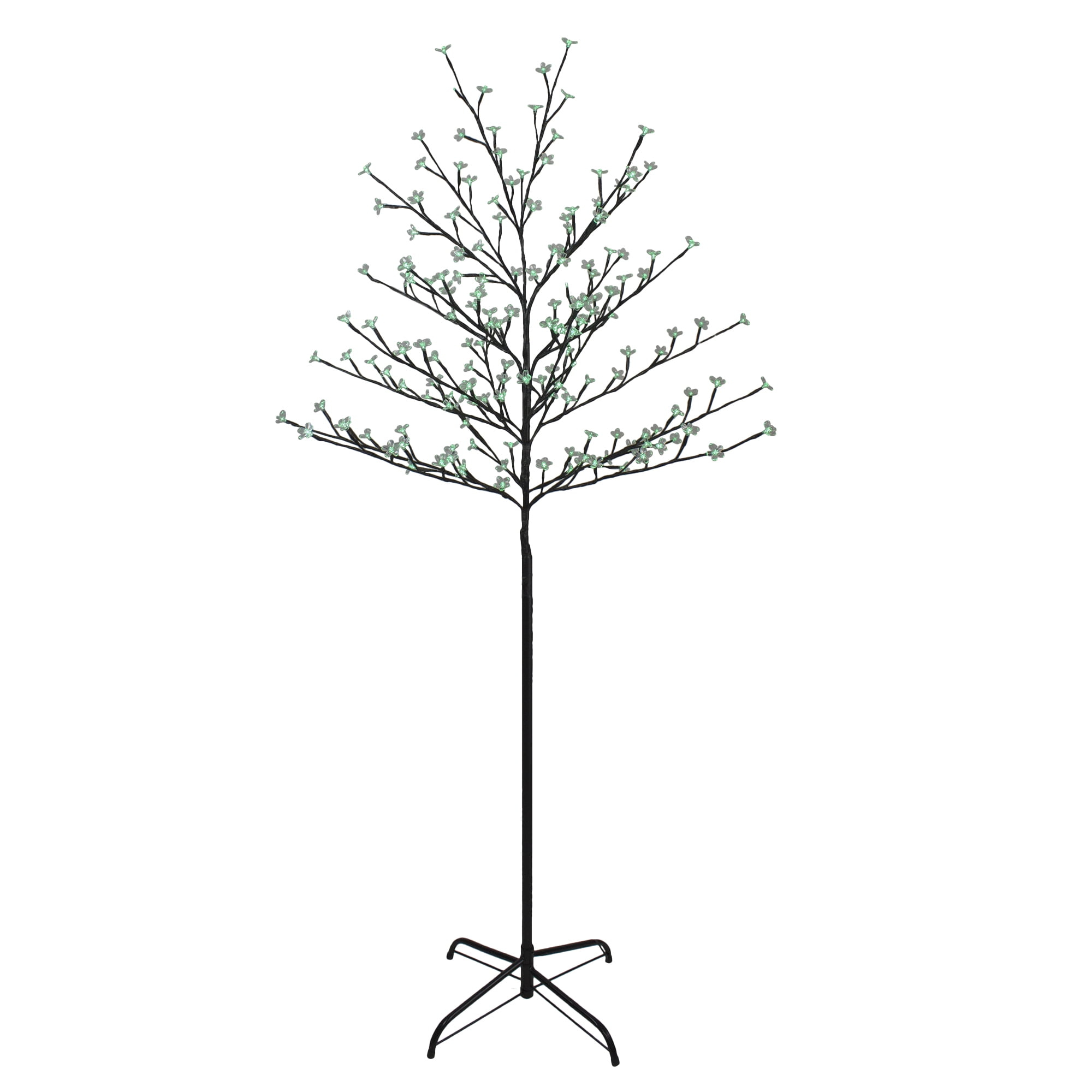 Northlight Seasonal 6' Pre-Lit Cherry Blossom Flower Artificial Tree - LED Lights