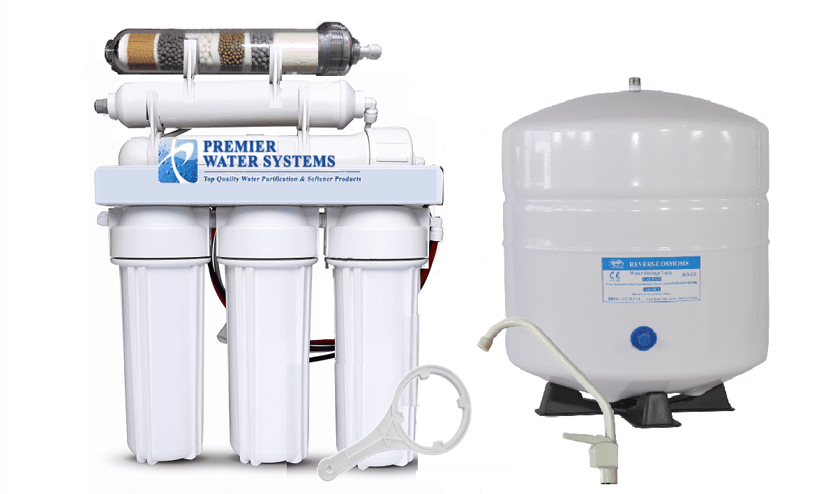 6 Stage ALKALINE pH Plus & ORP Negative Reverse Osmosis Drinking Water Filtration System | 75 GPD