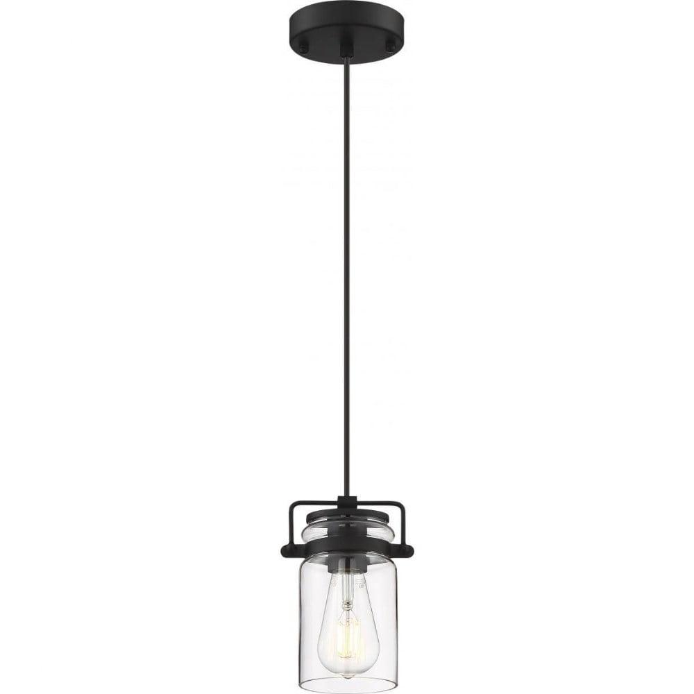 Nuvo Lighting - Antebellum-1 Light Mini Pendant-5 Inches Wide by 7.5 Inches
