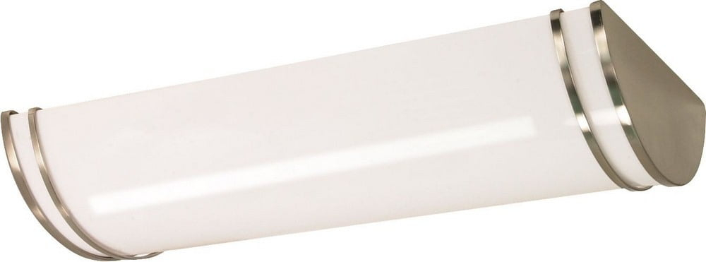 62/1039-Nuvo Lighting-Glamour-26W 1 LED Linear Flush Mount-12 Inches Wide by 4 Inches High