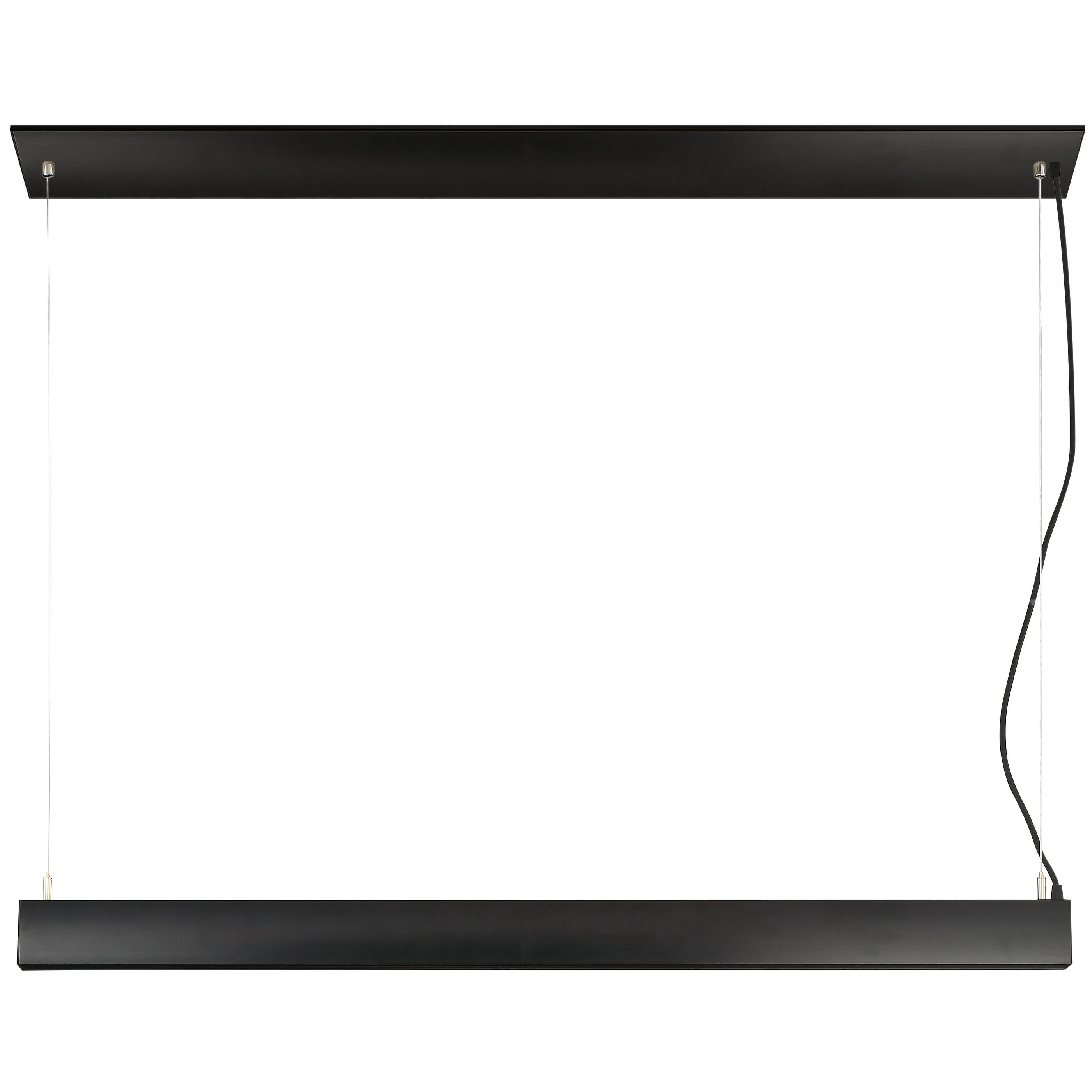 62/1461-Nuvo Lighting-Task-20W 1 LED Linear Pendant-1.63 Inches Wide by 2.63 Inches High