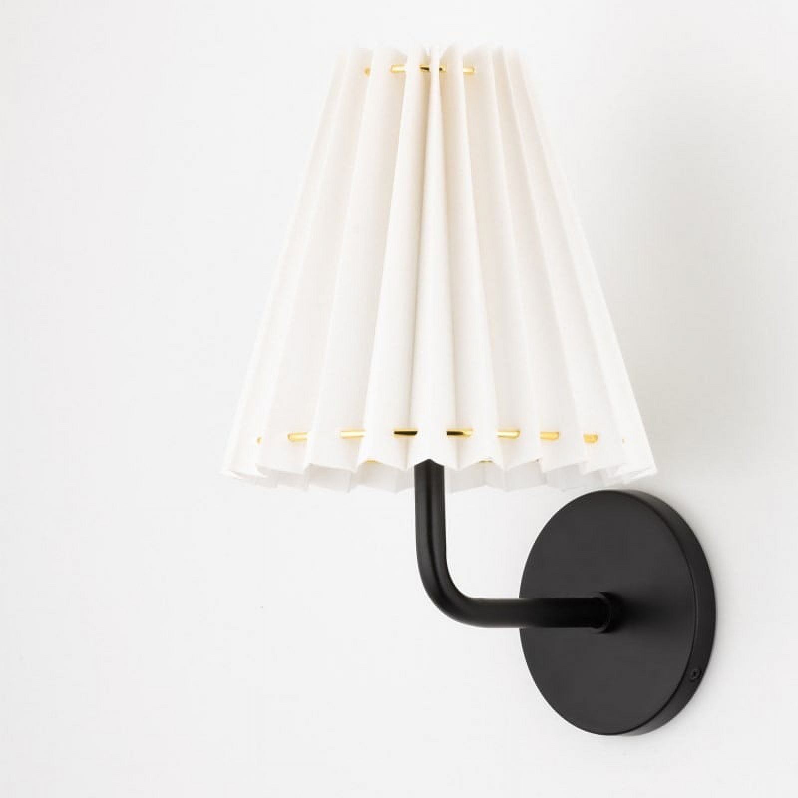 6W 1 Led Wall Sconce In Transitional And Minimalist Style-13 Inches Tall And 8 Inches Wide-Soft Black Finish Mitzi H476101a-Sbk