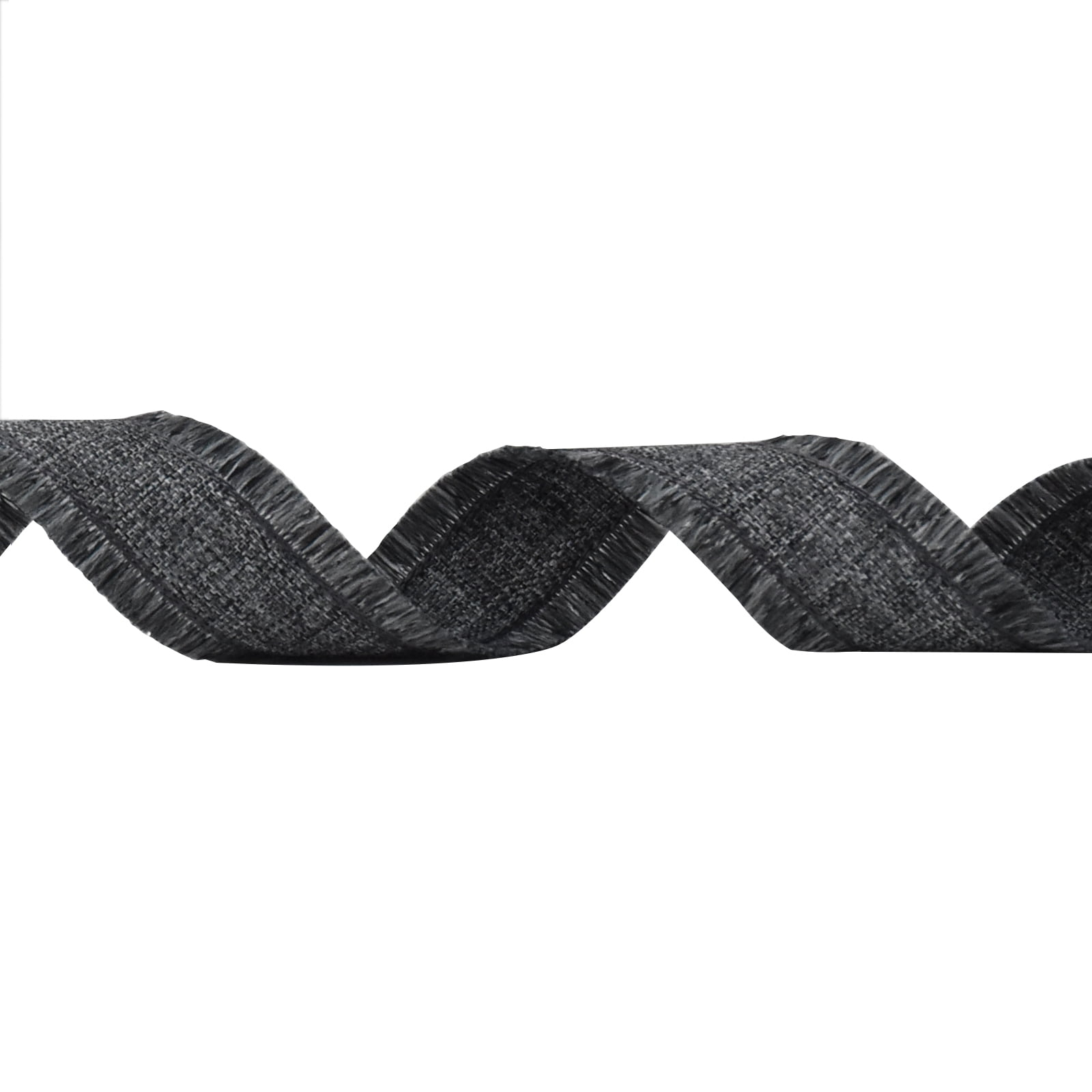 7/8" x 5yd. Black Fringed Ribbon by Celebrate It®