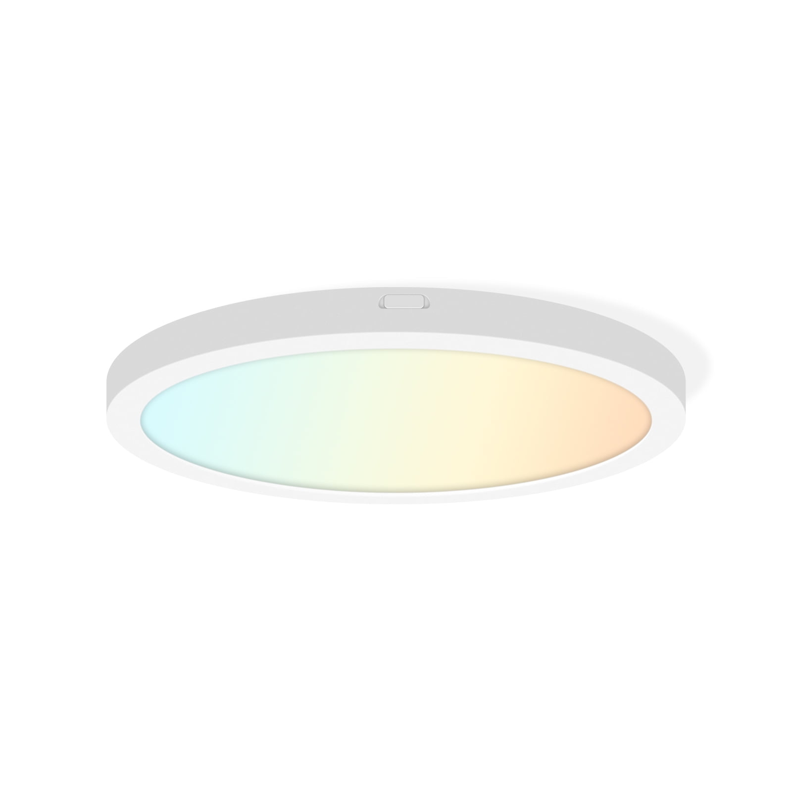 7 Inch Flush Mount LED Ceiling Light Fixture White, 14Watt, Dimmable & 2700K-5000K 5 Color Selectable Ceiling Light Fixtures Flush Mount 90+ CRI Low Profile Ceiling Light for Kitchen