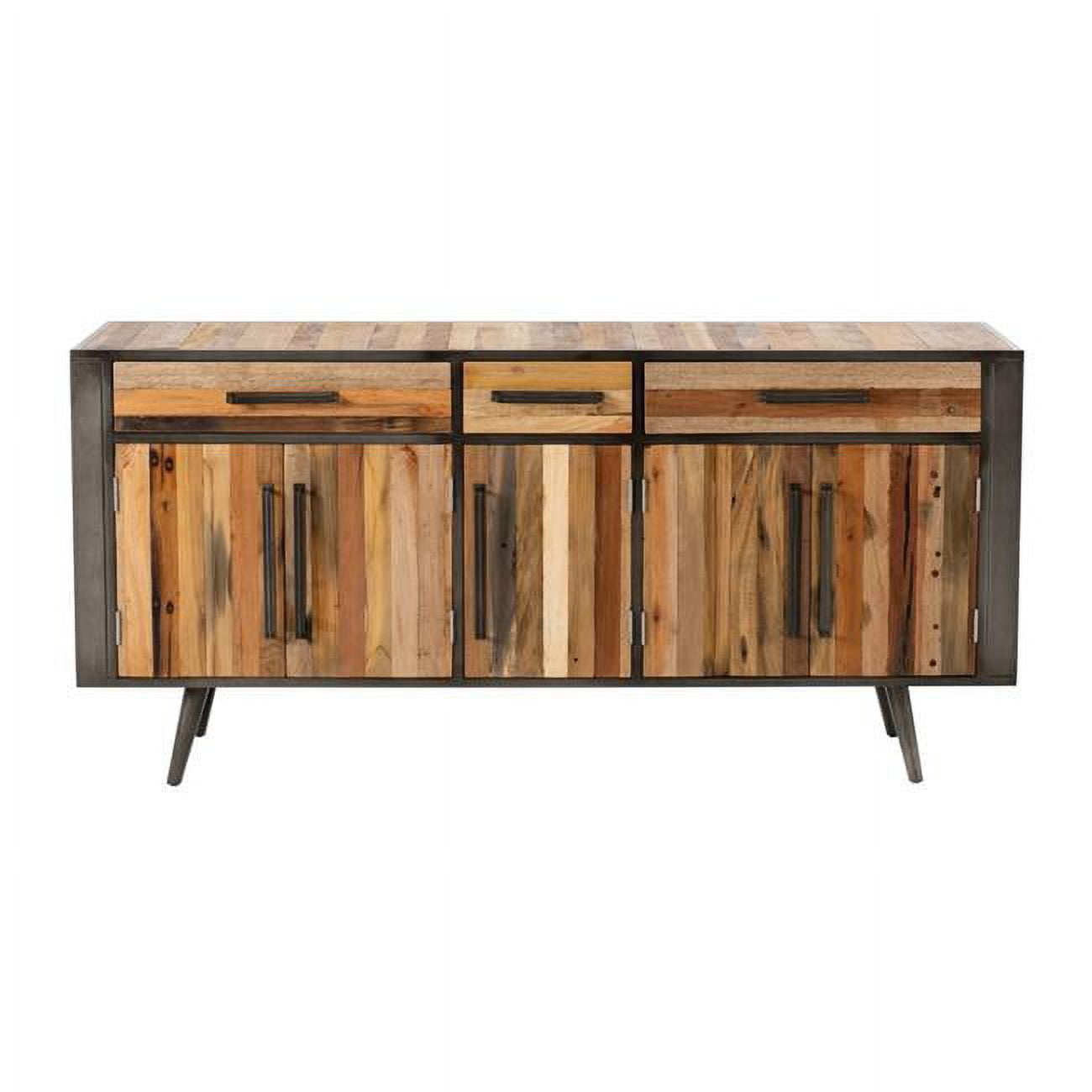71 in. Modern Rustic Natural Buffet Server