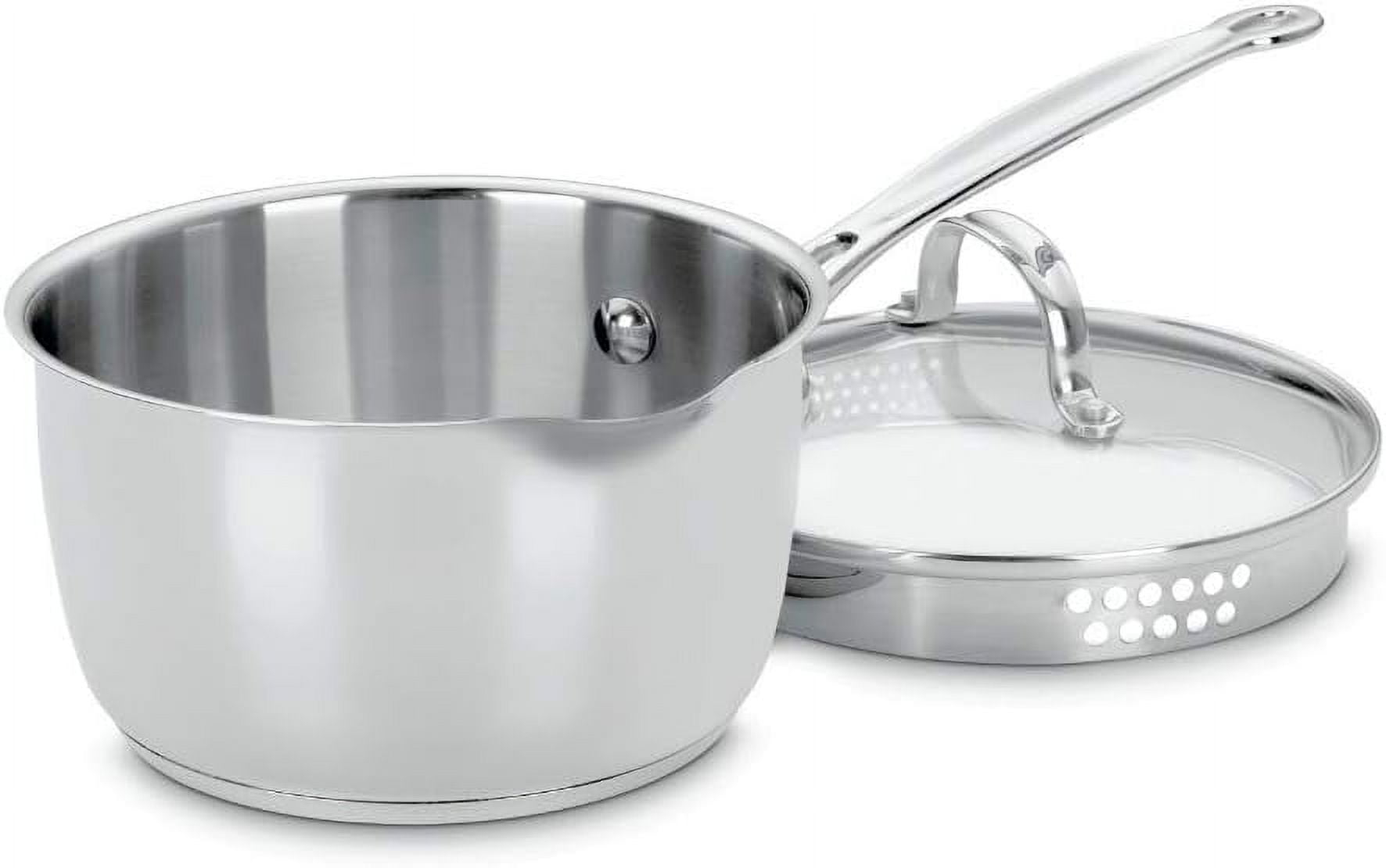 Cuisinart Chef's Classic Stainless Steel Saucepan with Cover