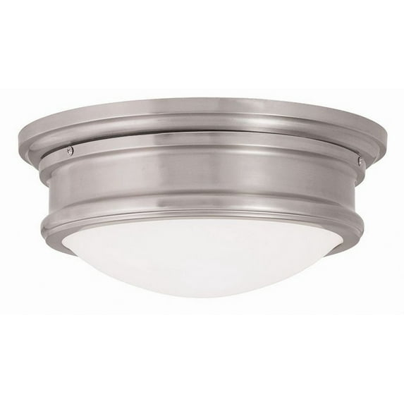 73442-91-Livex Lighting-Astor - 18W LED Flush Mount-5.5 Inches Tall and 13 Inches Wide