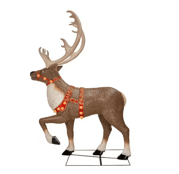 8.5 ft. Giant -Sized LED Towering Reindeer Holiday Yard Decoration