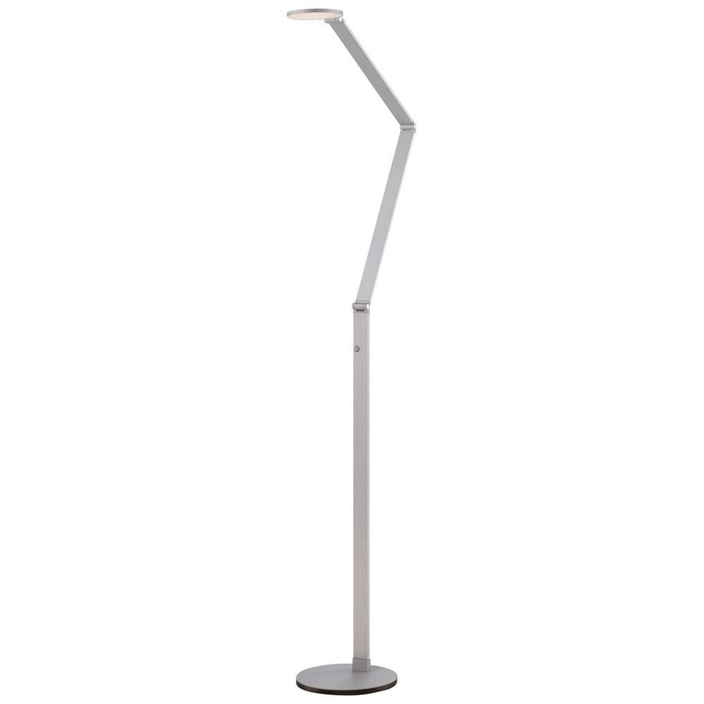 8.75 Inch 12W 1 Led Table Lamp-Chiseled Nickel Finish George Kovacs Lighting P305-2-654-L