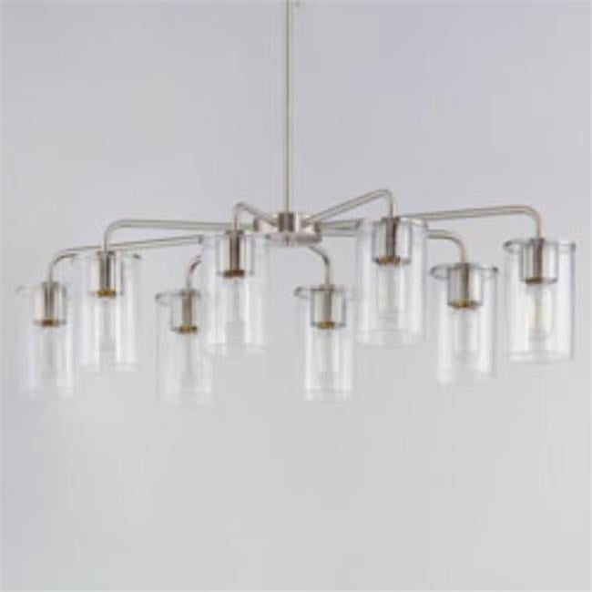 8 Light Chandelier-Satin Nickel Finish    -Traditional Installation Maxim Lighting 11848Cdsn