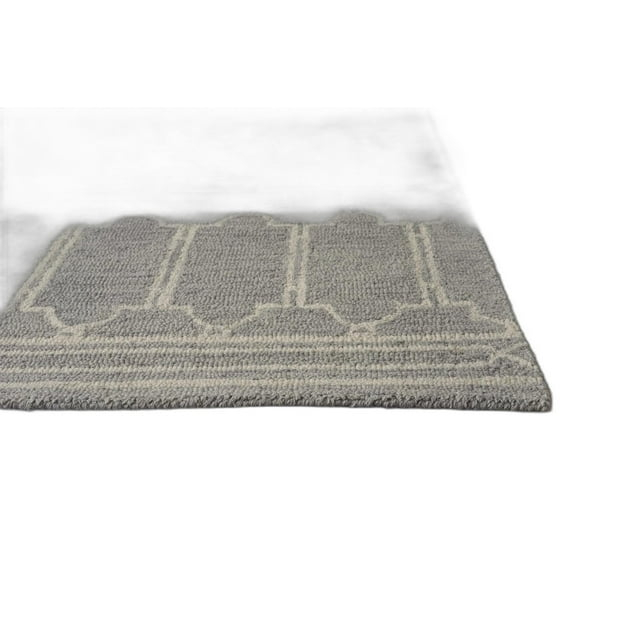 8 x 10 ft. Wool Grey Area Rug - Grey - 8 x 10 ft.