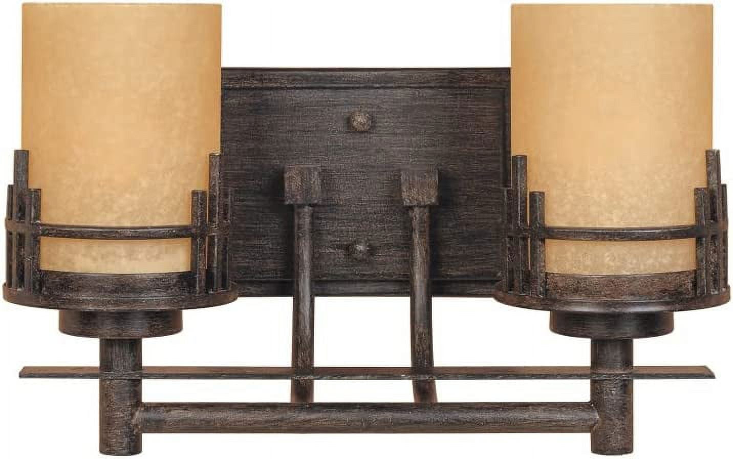 82101-WM Wall Sconce, Warm Mahogany
