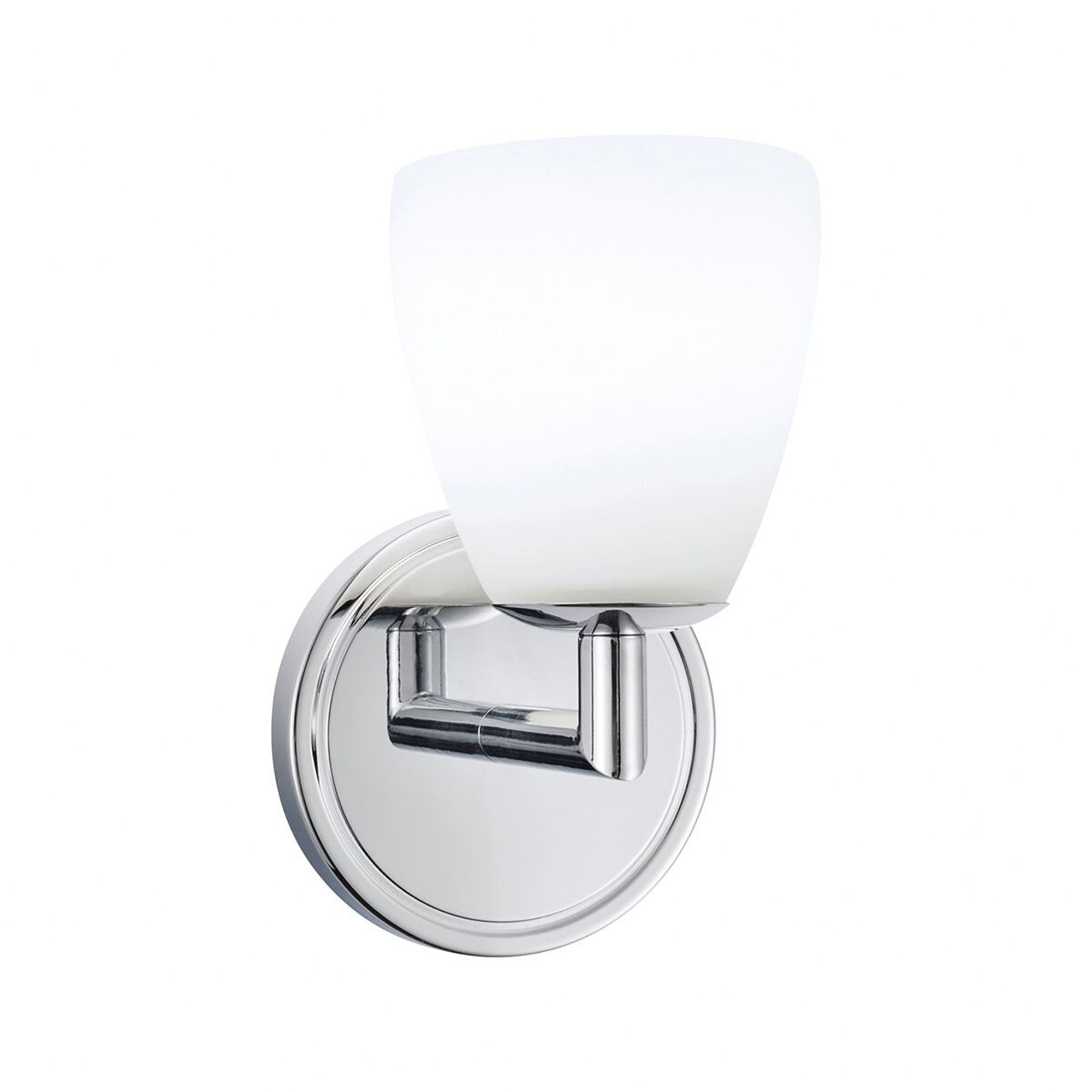 8271-CH-MO-Norwell Lighting-Chancellor - 5W 1 LED Wall Sconce In Traditional and Classic Style-7.5 Inches Tall and 4.5 Inches Wide-Chrome Finish
