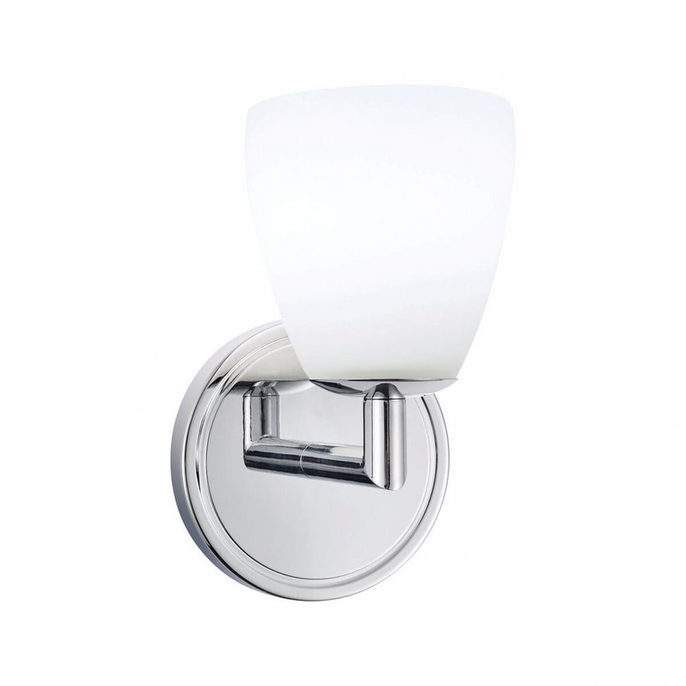 8271-CH-MO-Norwell Lighting-Chancellor - 5W 1 LED Wall Sconce In Traditional and Classic Style-7.5 Inches Tall and 4.5 Inches Wide-Chrome Finish