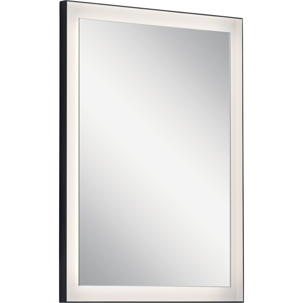 84167-Elan Lighting-Ryame - 23.5 Inch LED Mirror-Matte Black Finish