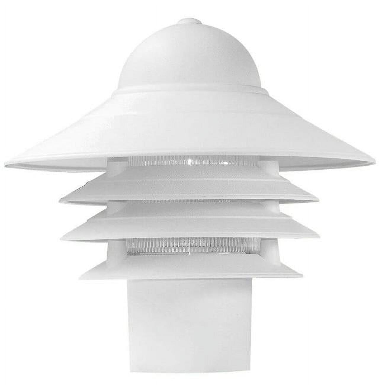 Acclaim 87BK Mariner Collection 1-Light Post Mount Outdoor Light Fixture, Matte Black