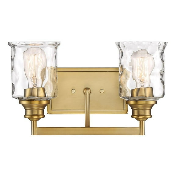 96302-BG-Designers Fountain-Drake - Two Light Bath Bar-Brushed Gold Finish