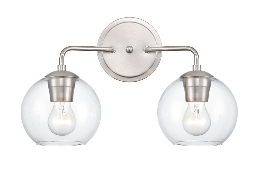 Millennium Lighting 2 - Light Vanity in  Brushed Nickel