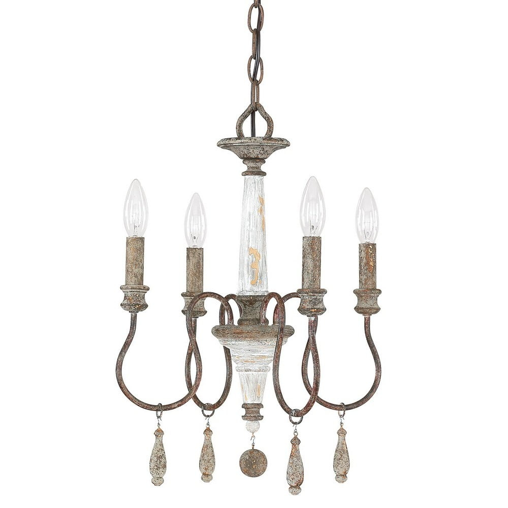 Austin Allen - Zoe - 4 Light Chandelier In Traditional Style-19 Inches Tall and
