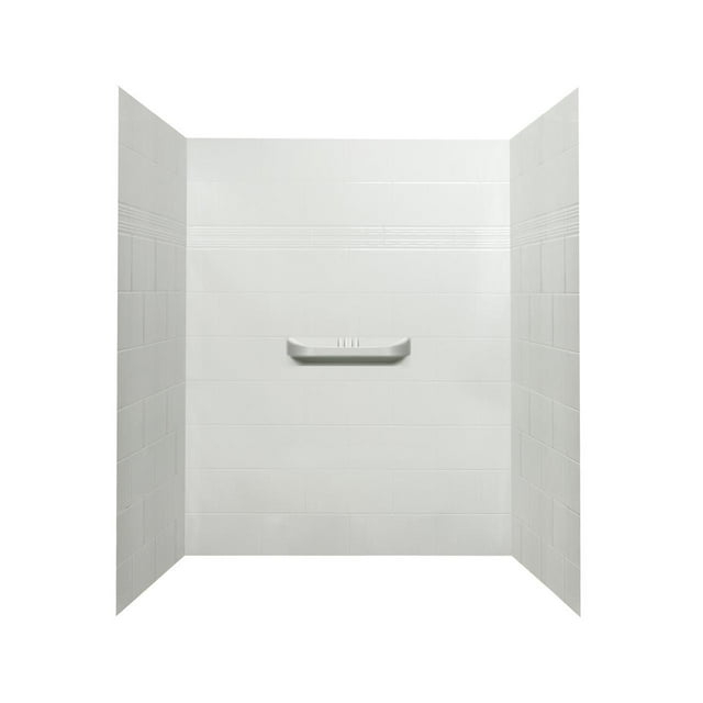 A&E Bath and Shower Alexa Acrylic Alcove Shower Wall
