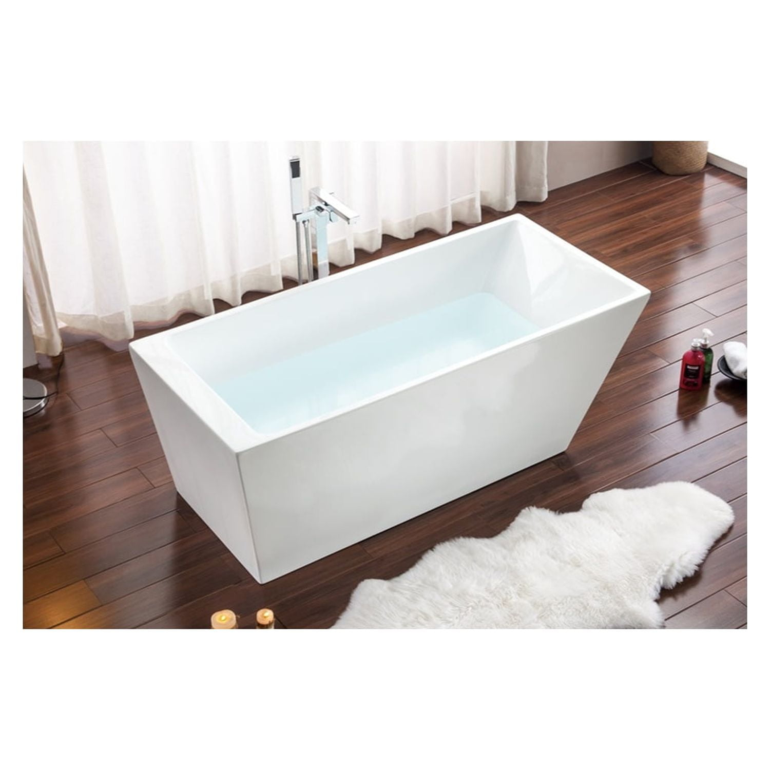 A&E Bath and Shower Boston Freestanding Bathtub 59"
