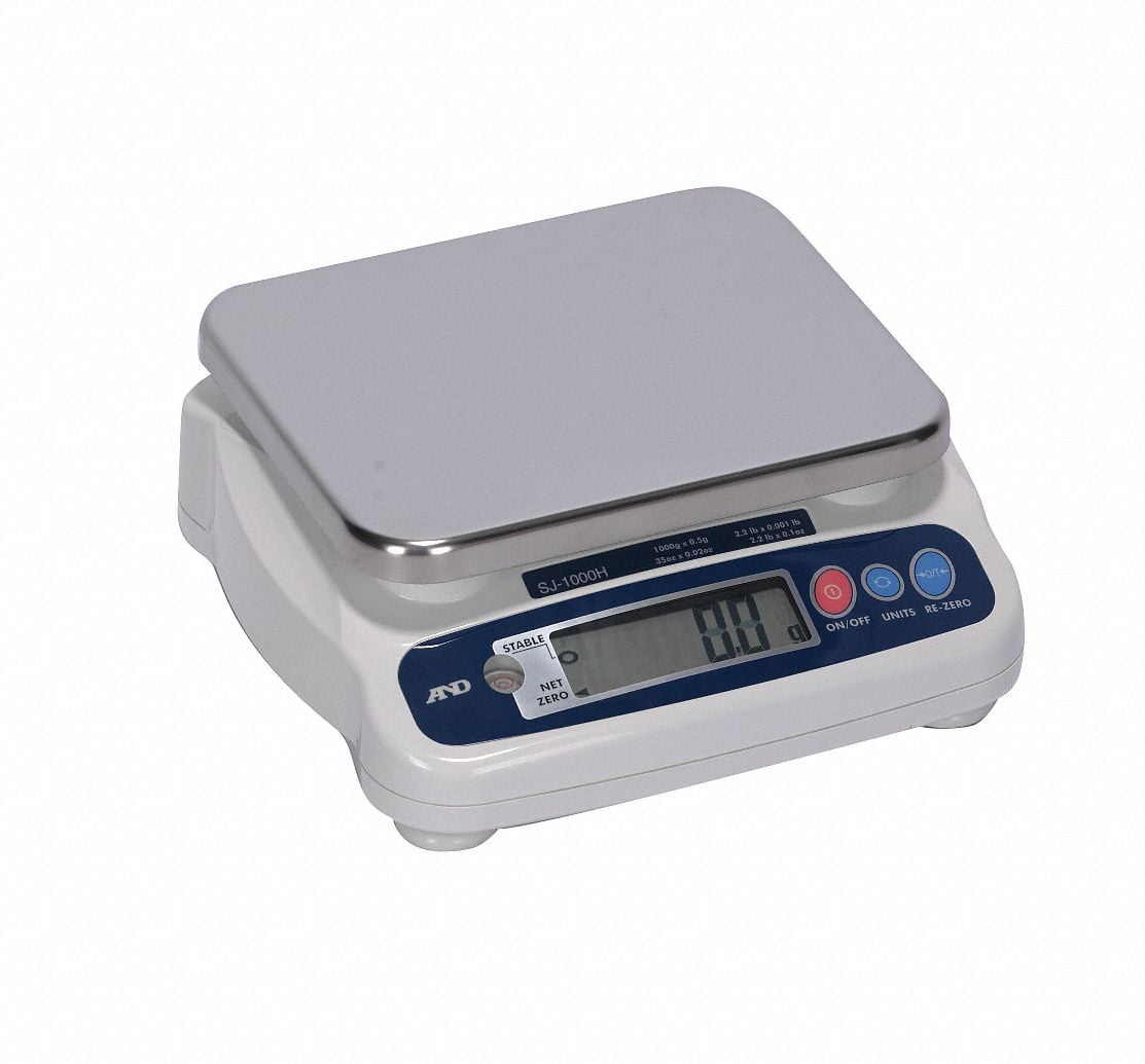 A&d Weighing General Prps Scale,SS Pltfrom,5000g Cap. SJ-5001HS