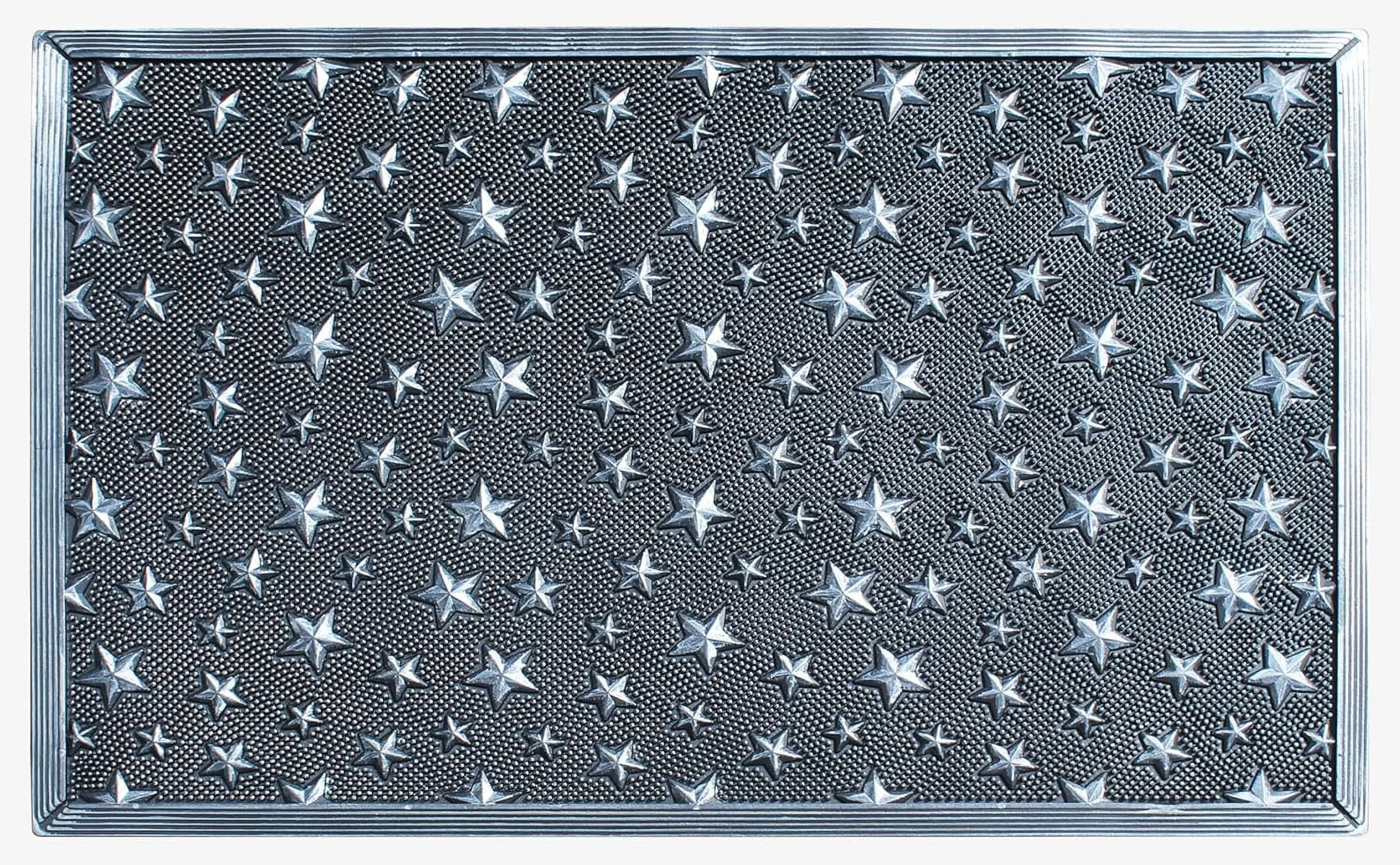 A1HC Good Luck Design Rubber Pin Welcome Door Mats 24"x36" for Outdoor Entrance, Fun Designed Doormat, Welcome Mats for Front Door Non-Slip Backing Rubber Doormat for Indoor Outdoor Use