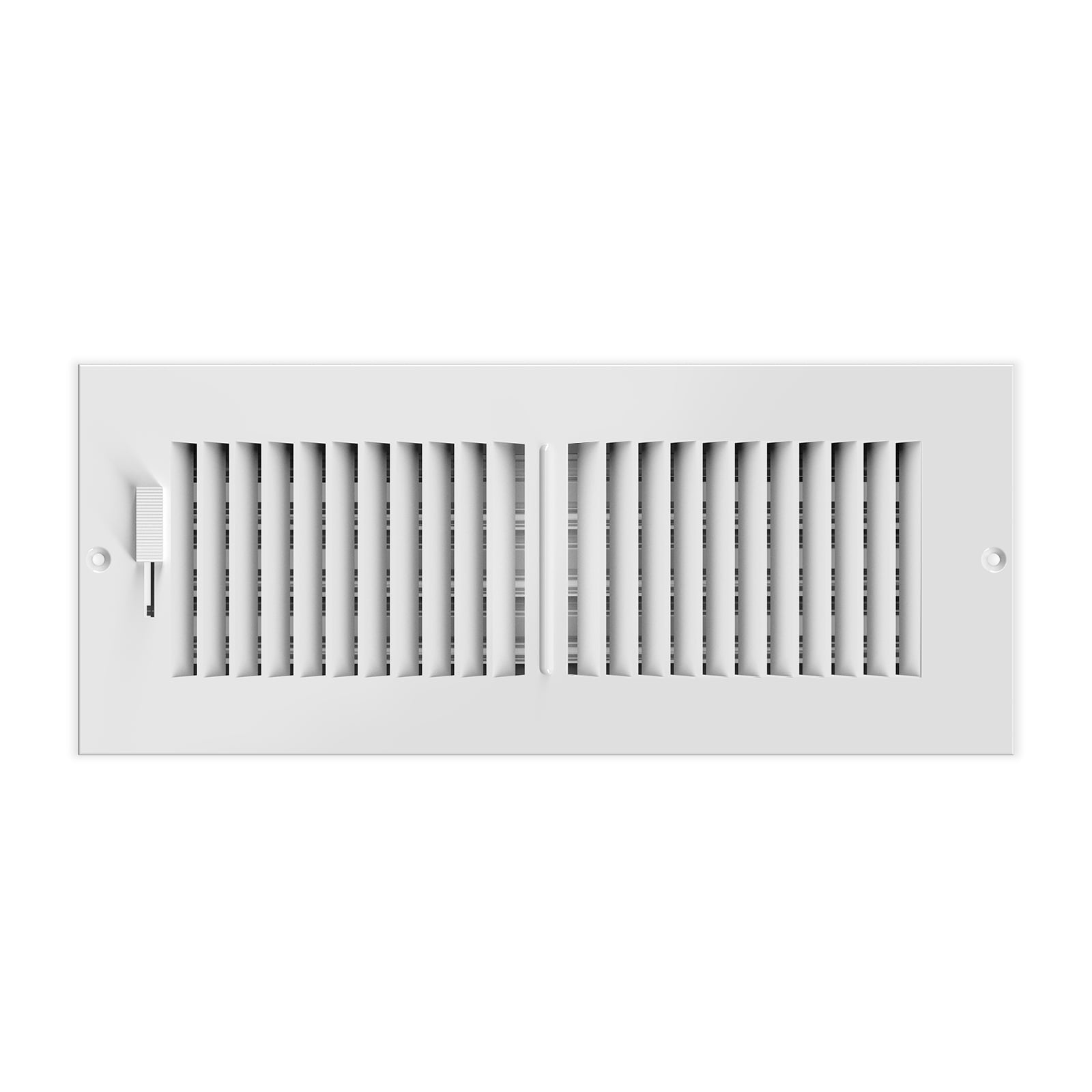 AC Infinity White 4wx12L Heating & Cooling Register for Ceiling, Wall and Floor